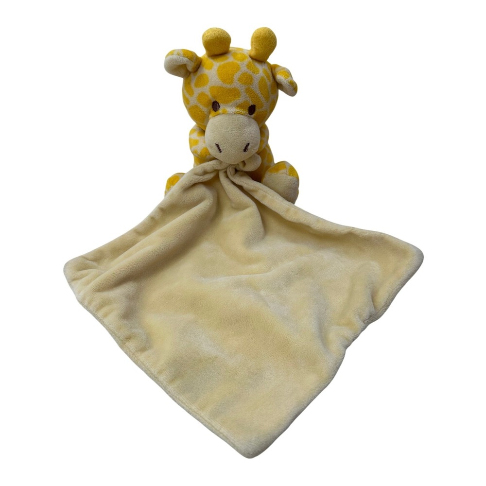 Walgreens Giraffe Plush Lovey Security Blanket Yellow Spotted Stuffed Animal Toy